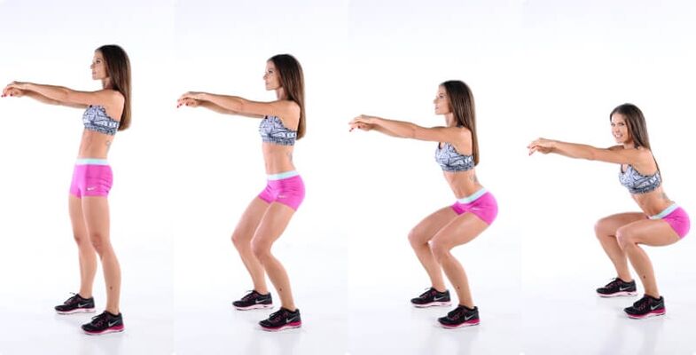 Pritūpimai norint numesti svorio ir sustiprinti kojų bei sėdmenų raumenis