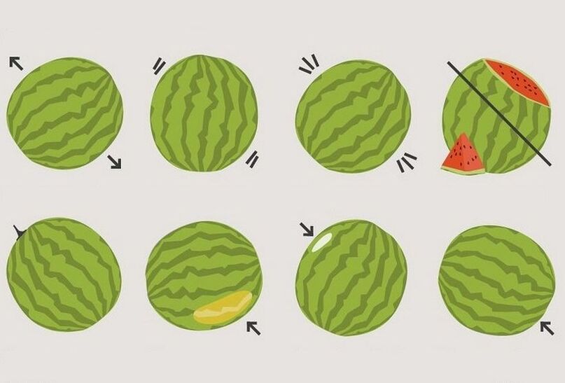 kaip išsirinkti tinkamą arbūzą
